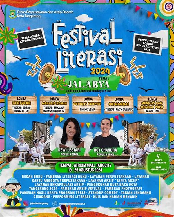 Sekolah Negeri Di Tangerang Gelar Festival Literasi 2025