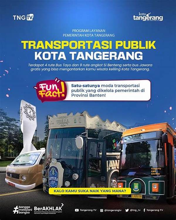 Opini Publik Tentang Transportasi Umum Tangerang Masih Buruk