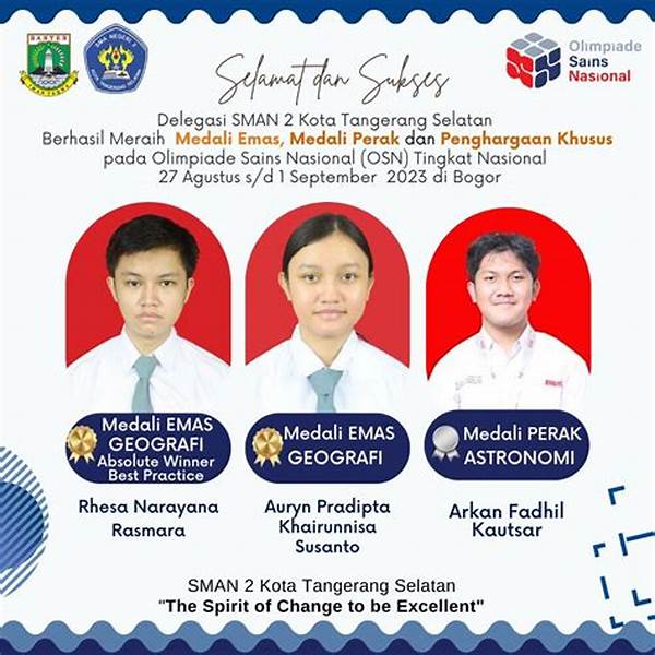 Siswa Tangerang Raih Medali Emas Olimpiade Sains Nasional