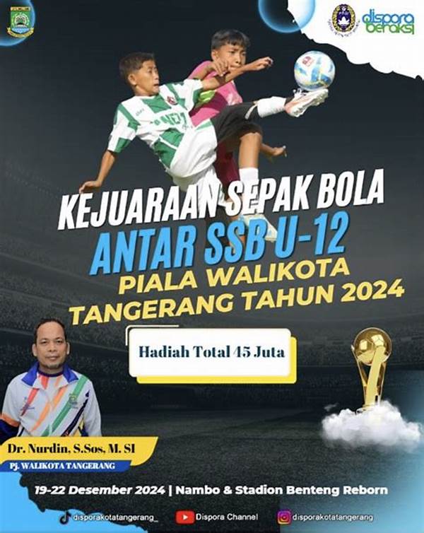 Turnamen Sepak Bola Antar Kecamatan Tangerang Digelar Meriah