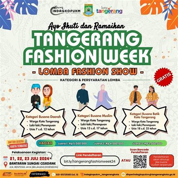 Warga Tangerang Ramaikan Event Fashion Street 2025
