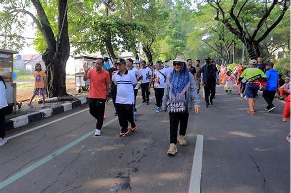 Olahraga Pagi Di Cfd Tangerang Semakin Ramai Peserta